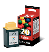 Lexmark Standard Use High Resolution Colour Cartridge No. 20